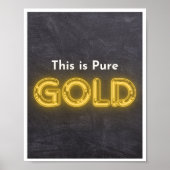 Dit is Pure Gold Poster (Voorkant)