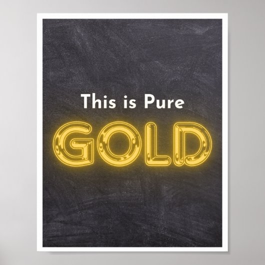 Dit is Pure Gold Poster (Voorkant)