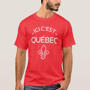 Dit is Quebec City vrienden T-shirt