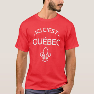 Dit is Quebec City vrienden T-shirt