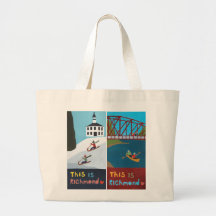 Dit is Richmond Canvas tas (Design #1)