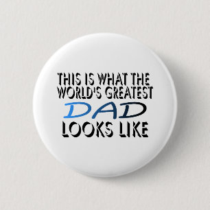 Dit is 's werelds grootste vader (2) ronde button 5,7 cm