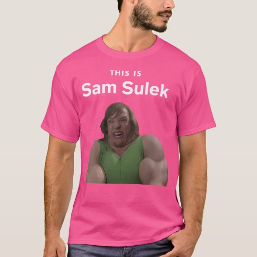 Dit is Sam Sulek T-shirt (Voorkant)