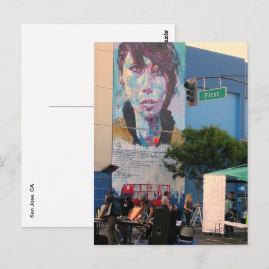 Dit is San José, CA - Briefkaart (Voorkant / Achterkant)