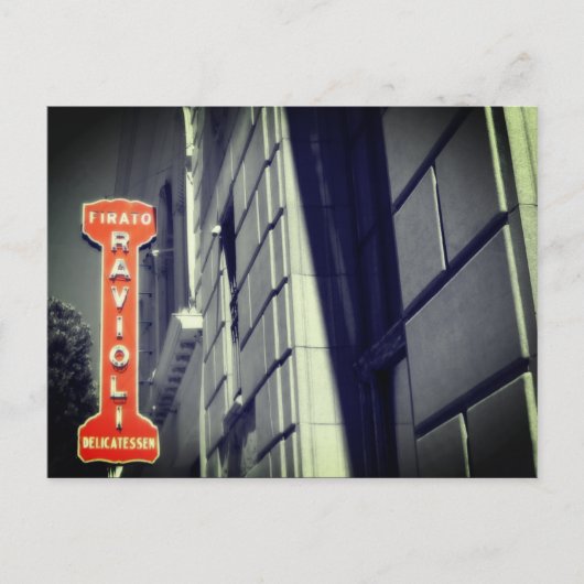 Dit is San José, CA-Firato Italiaans Deli Briefkaa Briefkaart (Voorkant)