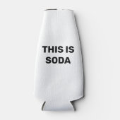 DIT IS SODA FLESJESKOELER (Voorkant)