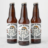 Dit is Some Boo Sheet Ghost Spooky Bier Etiket (Flessen)