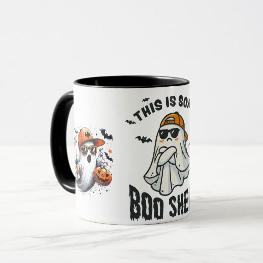 Dit is Some Boo Sheet Ghost Spooky Mok (Voorkant links)