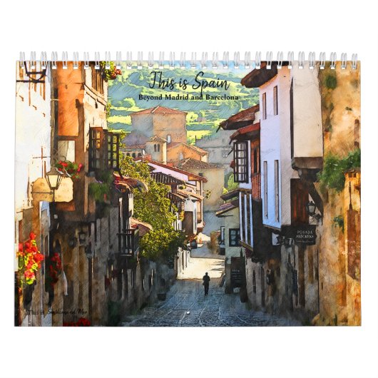 Dit is Spanje - voorbij Madrid en Barcelona Kalender (Hoes)