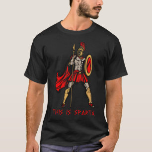 Dit is Sparta - Spartan Warrior T-shirt