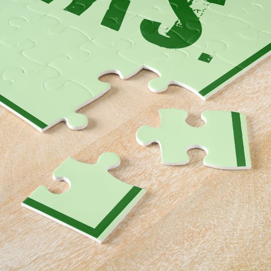 Dit is Stinky Green Brussels Sprouts Veggie Legpuzzel (Zijkant)