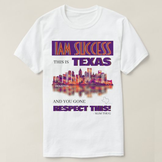 DIT IS TEXAS T-SHIRT (Design voorkant)
