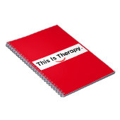 DIT IS THERAPIE NOTITIEBOEK (Rechterzijde)