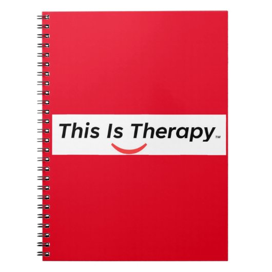 DIT IS THERAPIE NOTITIEBOEK (Voorkant)