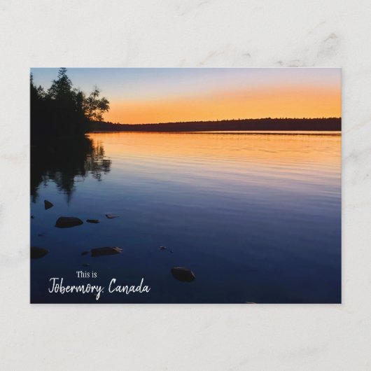 Dit is Tobermory, Canada Briefkaart (Voorkant)
