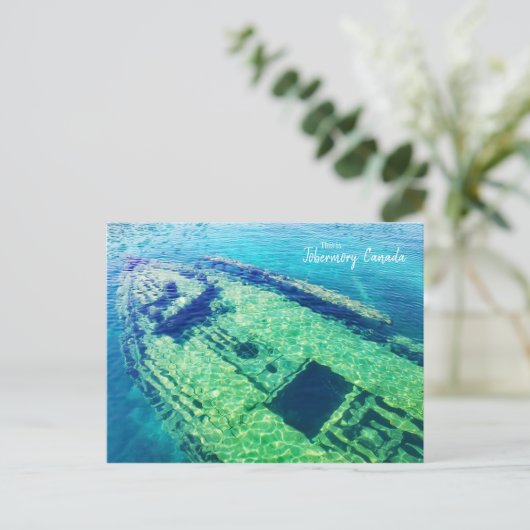 Dit is Tobermory, Canada Briefkaart (Staand voorkant)