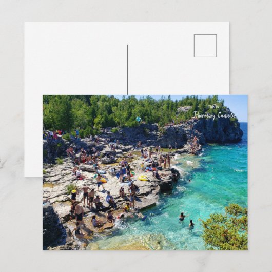 Dit is Tobermory, Canada Briefkaart (Voorkant / Achterkant)