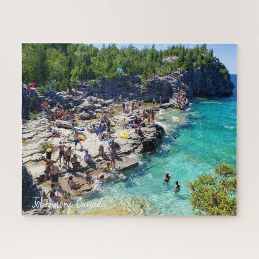 Dit is Tobermory - Canada Legpuzzel (Horizontaal)
