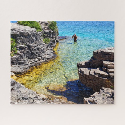 Dit is Tobermory Canada Legpuzzel (Horizontaal)
