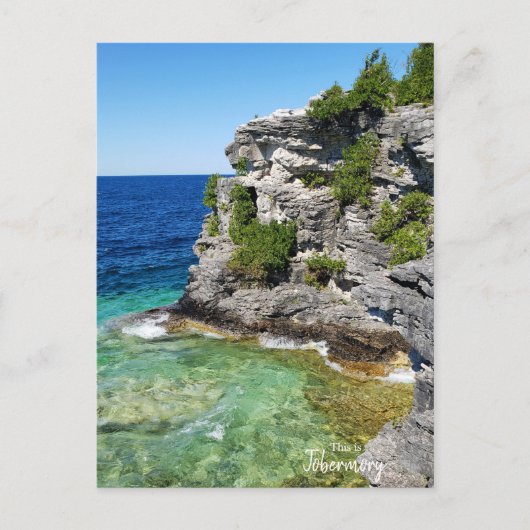 Dit is Tobermory-Ontario, Canada Briefkaart (Voorkant)