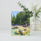 Dit is Tobermory-Ontario, Canada Briefkaart (Staand voorkant)