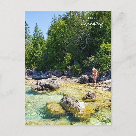 Dit is Tobermory-Ontario, Canada Briefkaart (Voorkant)