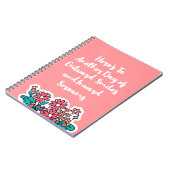 Dit is tot een andere dag van de buitenste glimlac notitieboek (Linkerzijde)