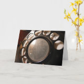 "Dit is uw exploitant die… "spreken Kaart (Gele Bloem)