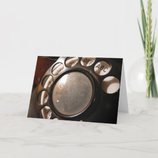 "Dit is uw exploitant die… "spreken Kaart