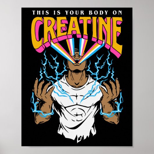 Dit is uw lichaam op de baarmoederdag van de creat poster (Voorkant)