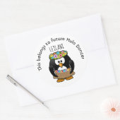 Dit is van de toekomstige Hula Dancer Ronde Sticker (Envelop)