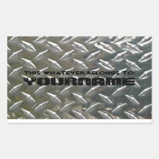 Dit is van... Je naam! Rechthoekige Sticker