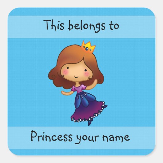 Dit is van prinses sticker (Voorkant)