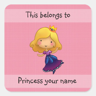 Dit is van prinses sticker