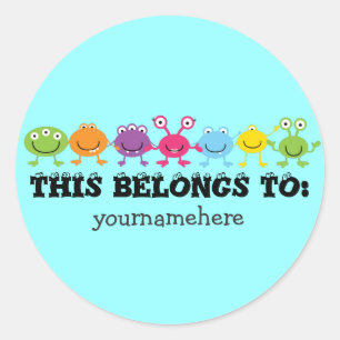 DIT IS VAN SCHATTIGEE BUITENAARDSE STICKERS