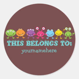 DIT IS VAN SCHATTIGEE BUITENAARDSE STICKERS