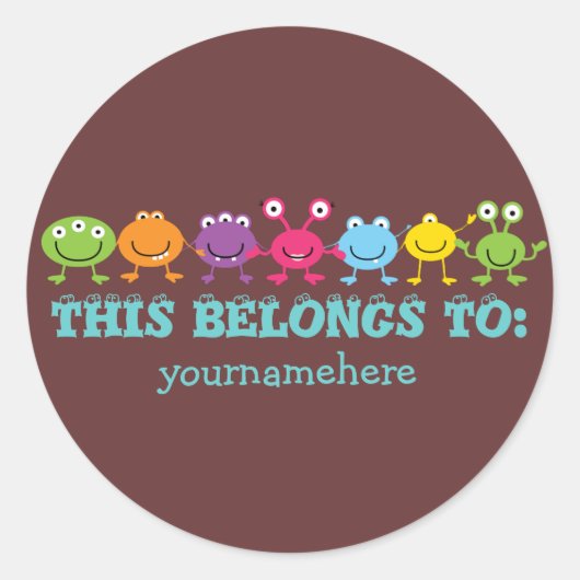 DIT IS VAN SCHATTIGEE BUITENAARDSE STICKERS (Voorkant)