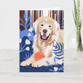 DIT IS VEEL WAAR Golden Retriever ART KAART (Voorkant)