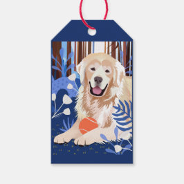DIT IS VEEL WAAR Golden Retriever cadeau labels Cadeaulabel