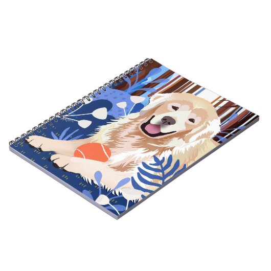 DIT IS VEEL WAAR Golden Retriever notitieboek (Linkerzijde)