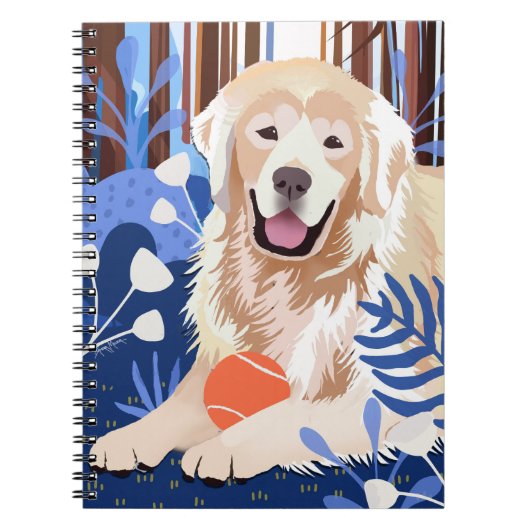 DIT IS VEEL WAAR Golden Retriever notitieboek (Voorkant)