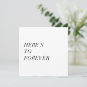 Dit is voor altijd een kaart (Staand voorkant)