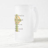 Dit is voor jou en voor mij 2 Iers citaat Matglas Bierpul (Voorkant rechts)