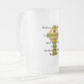 Dit is voor jou en voor mij 2 Iers citaat Matglas Bierpul (Voorkant links)