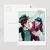 Dit is voor stomme  gangster strips briefkaart (Voorkant / Achterkant)