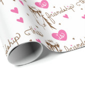 Dit is vriendschap cadeaupapier (Rol Hoek)