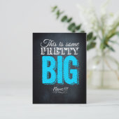 Dit is vrij groot nieuws briefkaart (Staand voorkant)