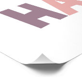 Dit is waar de leuke dingen gebeuren perfect poster (Hoek)