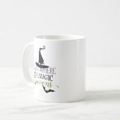 Dit is waar de magie van Halloween plaatsvindt Koffiemok (Voorkant links)