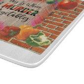 Dit is waar ik groenten vermoord.. snijplank (Hoek)